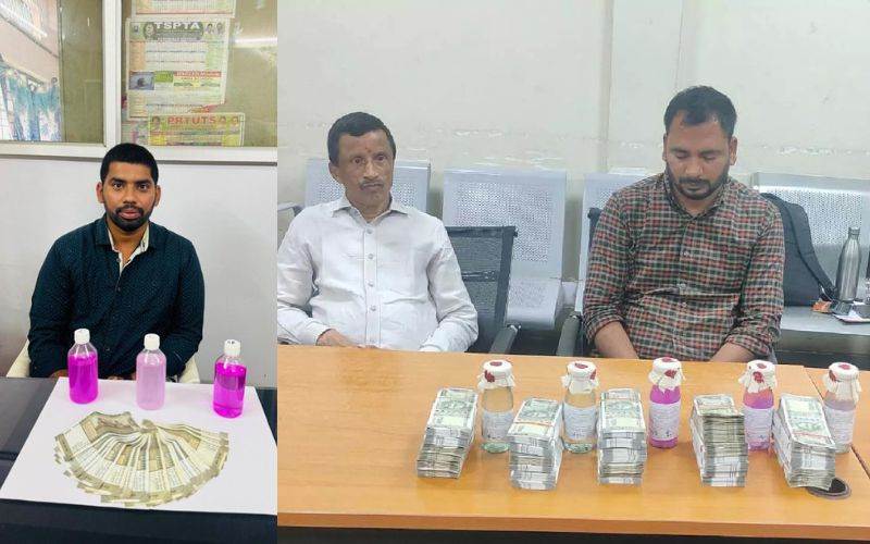 رشوت لیتے ہوئے سرکاری ملازمین  رنگے ہاتھوں گرفتار، 10ہزاراور15لاکھ روپے ضبط